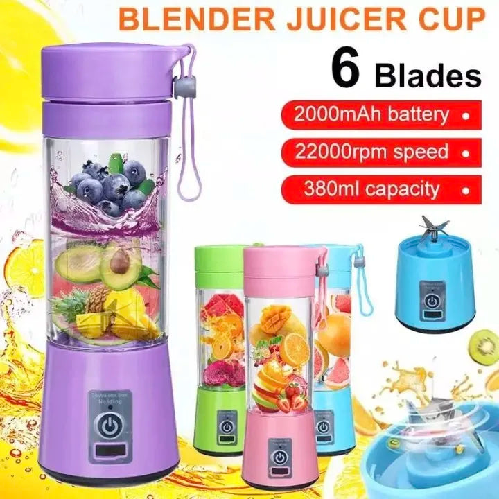 USB Rechargeable Juicer Blender 380ml