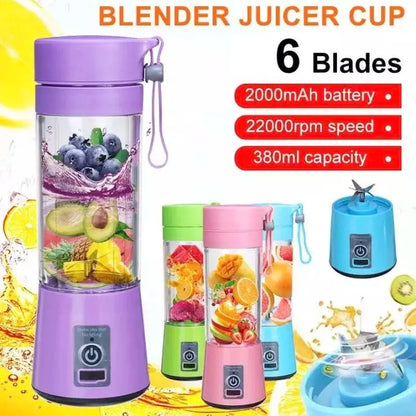 USB Rechargeable Juicer Blender 380ml