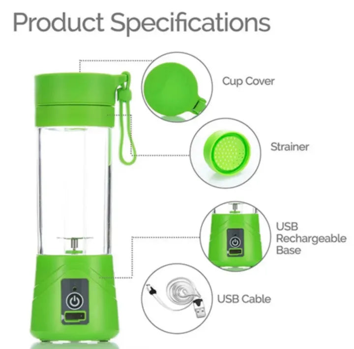 USB Rechargeable Juicer Blender 380ml