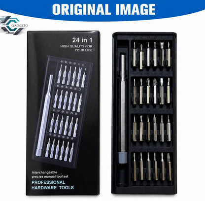 24 in 1 Magnetic Precision Screwdriver Set