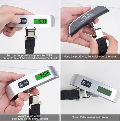 Digital Hanging Luggage Weight Scale (10g to 50Kg)